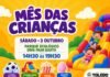 Secretaria de Esportes abre programação do Mês das Crianças no sábado (3)