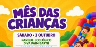 Secretaria de Esportes abre programação do Mês das Crianças no sábado (3)