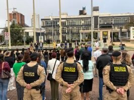 Semana da Pátria em Toledo é aberta com ato em frente ao Paço Municipal