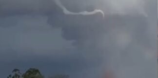 Tornado atinge área rural de Goioerê e é o terceiro registrado no Paraná em três dias