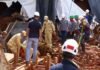 Trabalhadores são resgatados depois de serem soterrados em construção de prédio no Paraná