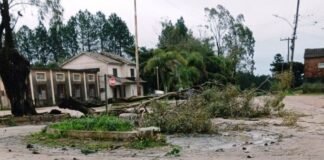 Temporais provocam morte, desaparecimentos e atingem 119 cidades no Rio Grande do Sul