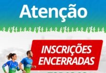 Atenção, inscrições encerradas