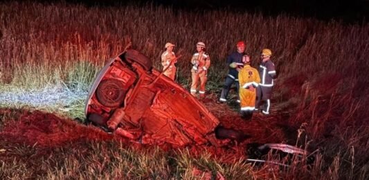 Homem morre após violenta colisão frontal em rodovía da região