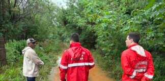 Defesa Civil monitora famílias afetadas por alagamento na Linha Santa Inês