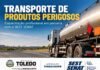 Estão abertas inscrições para curso gratuito de Transporte de Produtos Perigosos