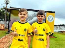 Atletas de Quatro Pontes disputam Campeonato Brasileiro de Fut7 pelo FC Cascavel