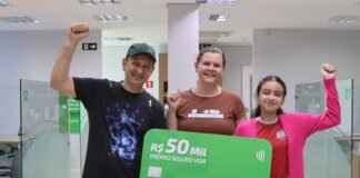 Associado da Sicredi Progresso PR/SP é surpreendido com prêmio de R$ 50 mil em sorteio de seguro de vida