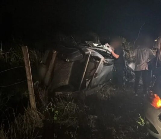 Jovem em carro de Umuarama morre em colisão frontal na PR-482, em Nova Olímpia