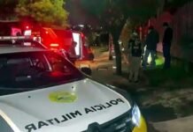 MULHER É FERIDA COM FACA E SUSPEITO É DETIDO NO TARUMÃ EM CASCAVEL