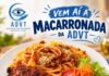 ADVT promove macarronada beneficente em Toledo no dia 29 de novembro
