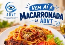 ADVT promove macarronada beneficente em Toledo no dia 29 de novembro