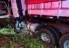 Jovem de 22 anos morre após ser atingido por carreta na PR-585, em Toledo