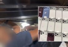 Receita Federal encontra 86 iPhones escondidos no assoalho de carro na BR-277