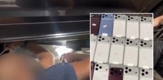 Receita Federal encontra 86 iPhones escondidos no assoalho de carro na BR-277