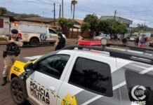 SÃO MIGUEL DO IGUAÇU HOMEM É MORTO A TIROS E COLEGA FICA GRAVEMENTE FERIDO