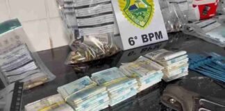 Três pessoas são presas após roubo na região e 50 mil reais são recuperados
