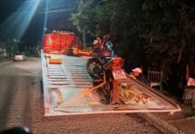 Motociclista sem CNH tem Honda CG recolhida pela Guarda Municipal em Toledo