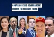 Confira os governadores eleitos no segundo turno das eleições 2026