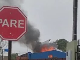 Mulher morre queimada em incêndio que destruiu residência em Toledo